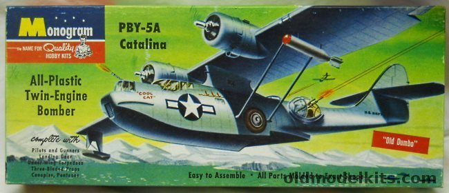 Monogram 1/104 PBY-5A Catalina Cool Cat, PA8-98 plastic model kit